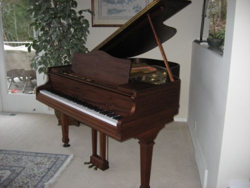 Antique Wm. Knabe & Co. "Gold Medal" Mahogany Piano