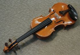 A French Violin by Auguste Sebastien Phillipe Bernardel, Paris 1846