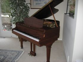 Antique Wm. Knabe & Co. "Gold Medal" Mahogany Piano