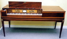 Hepplewhite Pianoforte Restored By Equinox Antiques