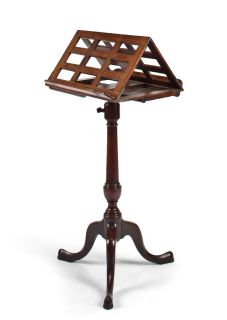 Music Stand With Two Candle Slides - Joseph Short